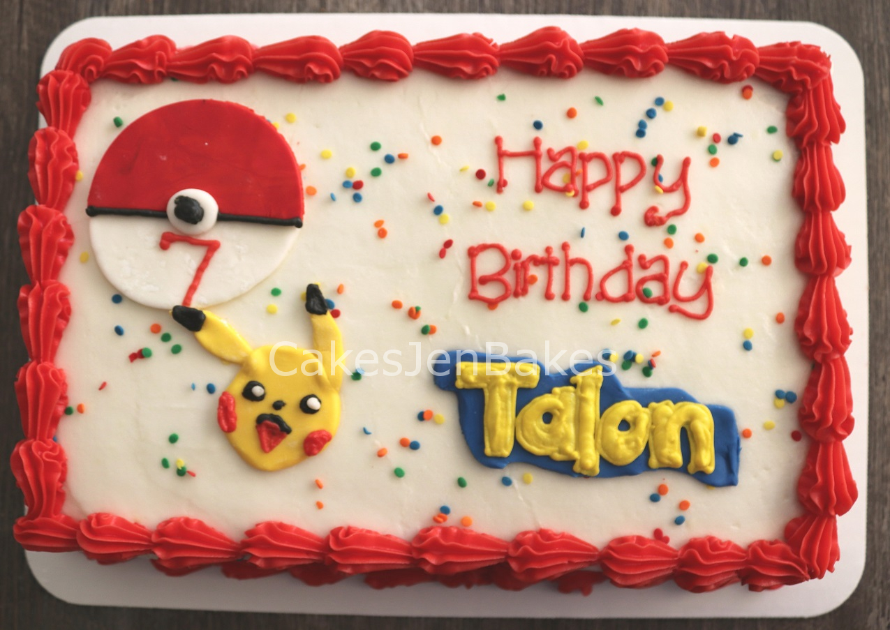 Cakes Jen Bakes Sheet & Round Gallery